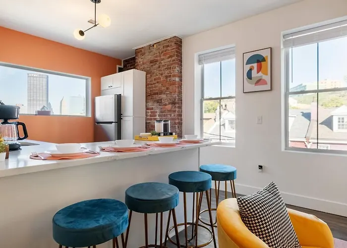 Modern 1br Brick Kingbed +close To Dt *